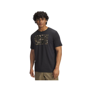 Under Armour Men's Freedom Flag Printed Polo Black/Marine OD Green XL
