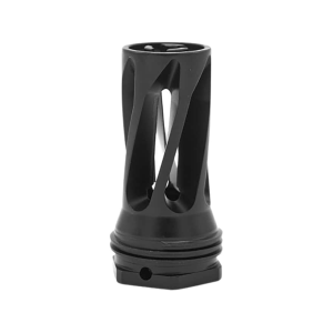 HUXWRX QD Flash Hider Suppressor Mount 5.56mm AR-15 1/2"-28 Thread Black