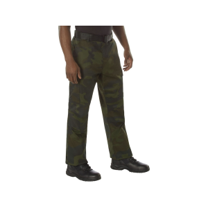 Rothco Men's Tactical BDU Pants Midnight Woodland Camo Medium