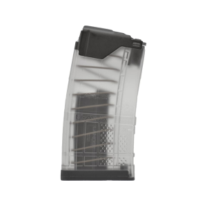 Lancer Systems L5 AWM 10/20 Advanced Warfighter AR-15 Magazine 223 Remington, 5.56x45mm, 300 AAC Blackout 10-Round Polymer Translucent Clear