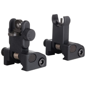 Yankee Hill Machine QDS Hooded AR-15 Sight Set Black