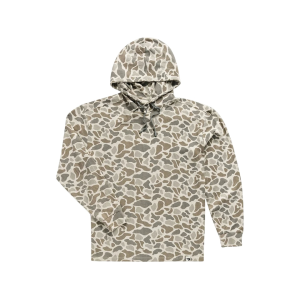 Burlebo Men's Thermal Hoodie Classic Deer Camo Medium