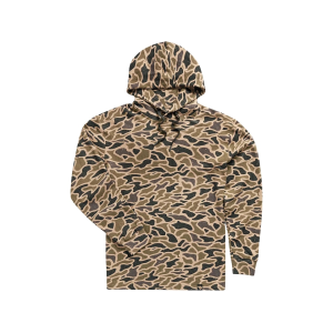 Burlebo Men's Thermal Hoodie Gauge Camo XL