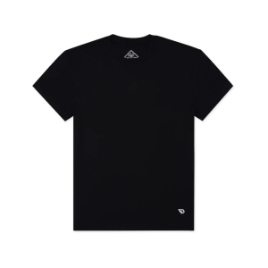 Burlebo Men's Go To Short Sleeve Crew Neck T Shirt Midnight Black Large