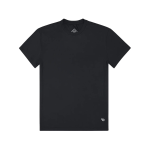 Burlebo Men's Go To Short Sleeve Crew Neck T Shirt Gun Metal Gray Medium
