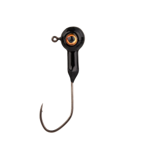 Mr. Crappie XL Stiletto 1/8oz Round Ball Jighead Black