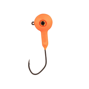 Mr. Crappie XL Stiletto 1/16oz Round Ball Jighead Orange