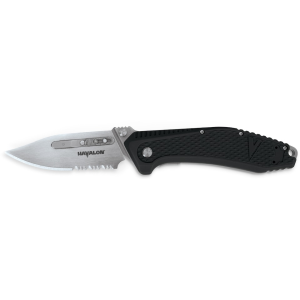 Havalon Knives REDI EDC Assisted Opening Pocket Knife 2.75" Drop Point AUS-8 Stainless Blade ABS Polymer Handle Black