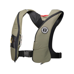 Mustang Survival Elite 120 Automatic Inflatable Life Jacket Admiral Everglade Green