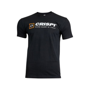Crispi Boots Men's Shop Short Sleeve Crew Neck T Shirt Black 2XL