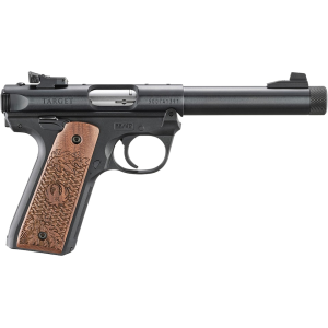 Ruger Mark IV 22/45 2025 Collector's Series 22 Long Rifle Pistol 5.5" Threaded Barrel 10+1 Round Black Slide Walnut Grip Black Frame