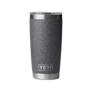 YETI Rambler 20 oz Vacuum Insulated Tumbler with Magslider Lid Black Stone