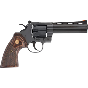Colt Python 357 Magnum Revolver 5" Blued Barrel 6 Round Walnut Grip