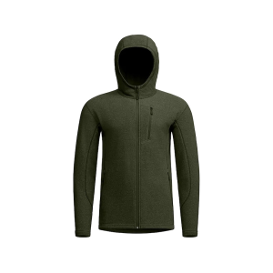 Sitka Gear Men's Snowcrest Full Zip Hoodie Olive Green Heather XL