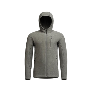 Sitka Gear Men's Snowcrest Full Zip Hoodie Woodsmoke Heather 2XL