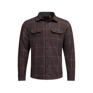Sitka Gear Men's Hardwood Flannel Shirt Cherry Wood Fall Plaid Medium