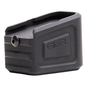 SLR Rifleworks Extended Magazine Plate for Glock 17 +0 9mm California Legal Black