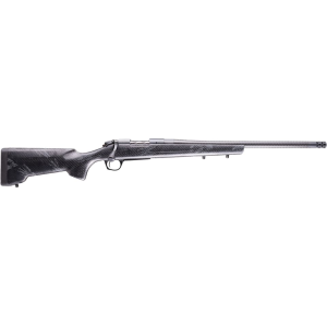 Bergara B-14 Cima CF Bolt Action Rifle 22-250 Remington 20" Carbon Fiber Threaded Barrel Sniper Gray Frame Black/Gray Field Stock
