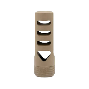 Weatherby Accubrake DST Muzzle Brake .760 1/2"-28 Thread FDE