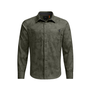 Sitka Gear Men's Bridger Flannel Shirt Hemlock Green Camo Medium