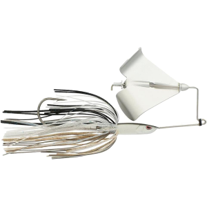 Berkley Skirted Riveter Buzzbait 1/4oz Shad Spawn Silver