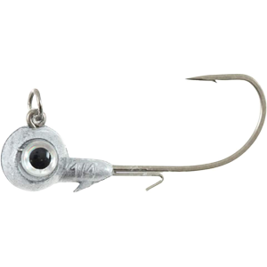 Missile Baits Eye Roll 1/4oz Round Ball Jighead #5/0 Unpainted