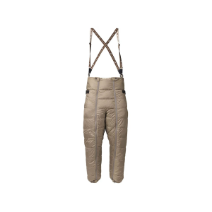 First Lite Men's Whitecloud Down Bibs Walnut Large