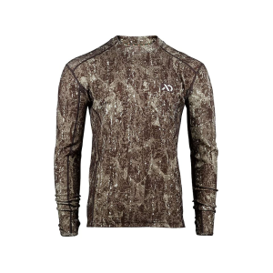 First Lite Men's Kiln Long Sleeve Base Layer Shirt First Lite Darkwater Medium