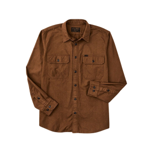 Filson Men's Field Flannel Shirt Partridge Medium - Filson