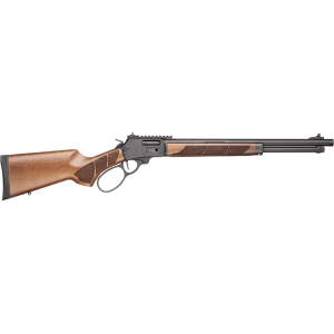 Smith & Wesson 1854 Lever Action Rifle 30-30 Winchester 20" Black Threaded Barrel Black Frame Walnut Field Stock