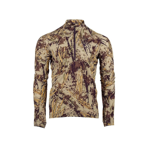 First Lite Men's Trace Quarter Zip Shirt First Lite Typha Medium