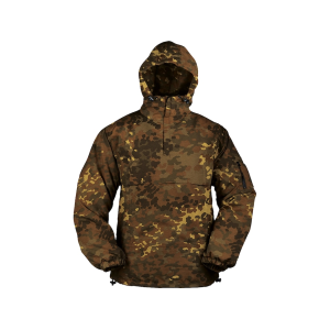 Mil-Tec Men's Summer Combat Anorak Jacket Flecktarn Camo Medium