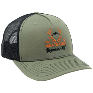 MeatEater Men's Elk Antlers Hat Loden/Black One Size Fits Most