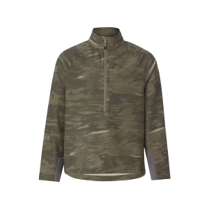 Orvis Men's Pro LT Quarter Zip Shirt Dusk Camo XL