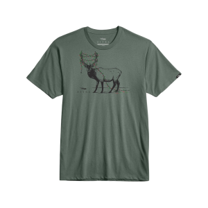 Sitka Gear Men's Strung Up T Shirt Slate Green Medium