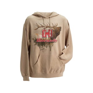 Hornady Men's Elk Hoodie Tan/Khaki Medium