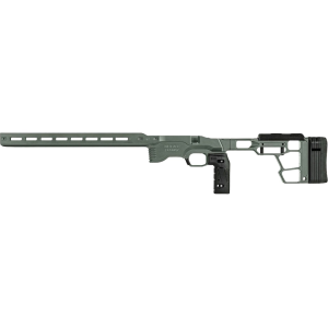 MDT ACC Premier Gen 2 Folding Chassis System Remington 700 Short Action Left Hand Charcoal Green