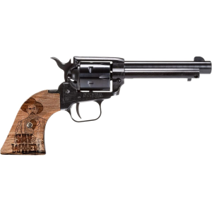 Heritage Manufacturing Inc. Rough Rider Say When 22 Long Rifle Revolver 4.75" Black Oxide Barrel 6 Round Wood Grip