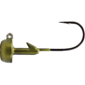 Northland Tungsten Nedster 1/4oz Ned Jighead 1/0 Matte Green Pumpkin