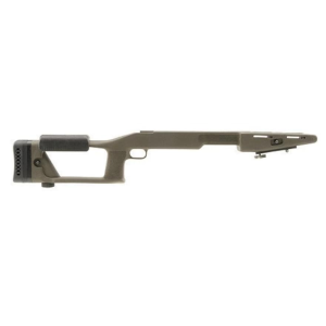 Choate Ultimate Sniper Stock for Savage 110 Series Long Action Staggered Feed Blind Magazine 1.25" Barrel Channel Left Hand Olive Drab