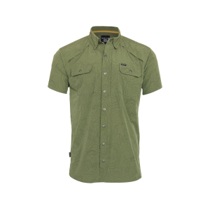 Nosler Men's Performance Everyday Shirt Olive Topo Medium