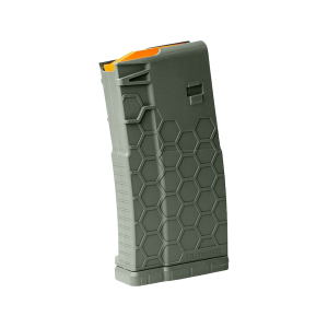 Hexmag POLYHEX2 Magazine LR-308, SR-25, AR-10 20-Round Olive Drab Green