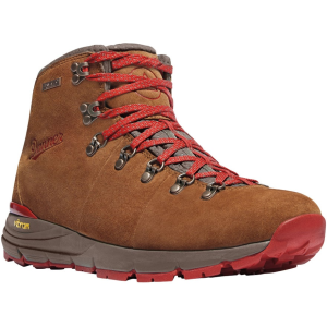 Danner Mountain 600 4.5" Hiking Boots Suede Brown/Red Men's 12 EE