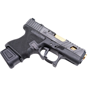 SLR Rifleworks Extended Magazine Plate for Glock 26 +0 9mm California Legal Black
