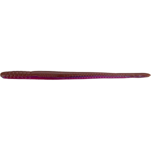 Roboworm FAT Straight Tail Worm 6" Oxblood Red Dawn