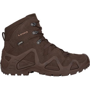 Lowa Men's Zephyr GTX Mid Waterproof Hiking Boots Leather/Synthetic Dark Brown 10.5 D - Lowa