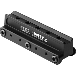 Unity Tactical FAST COG Series Mount for Trijicon ACOG and VCOG Black