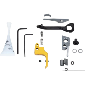Volquartsen Pistol Competition Kit for Ruger MK IV Flat Faced Trigger Gold - Volquartsen