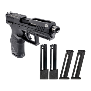 Taurus TX22 G2 Bundle 22 Long Rifle Pistol 4.6" Threaded Barrel 22+1 Round Black