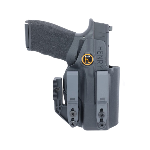 Henry Holsters Cipher with DCC Mod4s IWB Holster Right Hand Springfield Hellcat Pro Boltaron Black